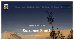 Desktop Screenshot of entranceranch.com