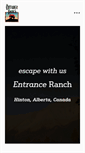 Mobile Screenshot of entranceranch.com